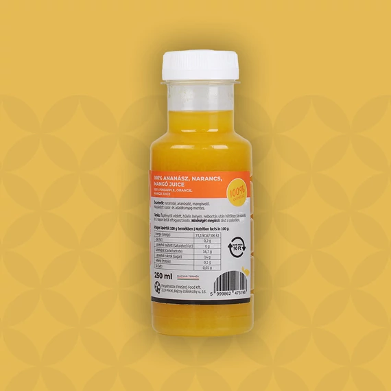 Ananász mangó narancs juice
